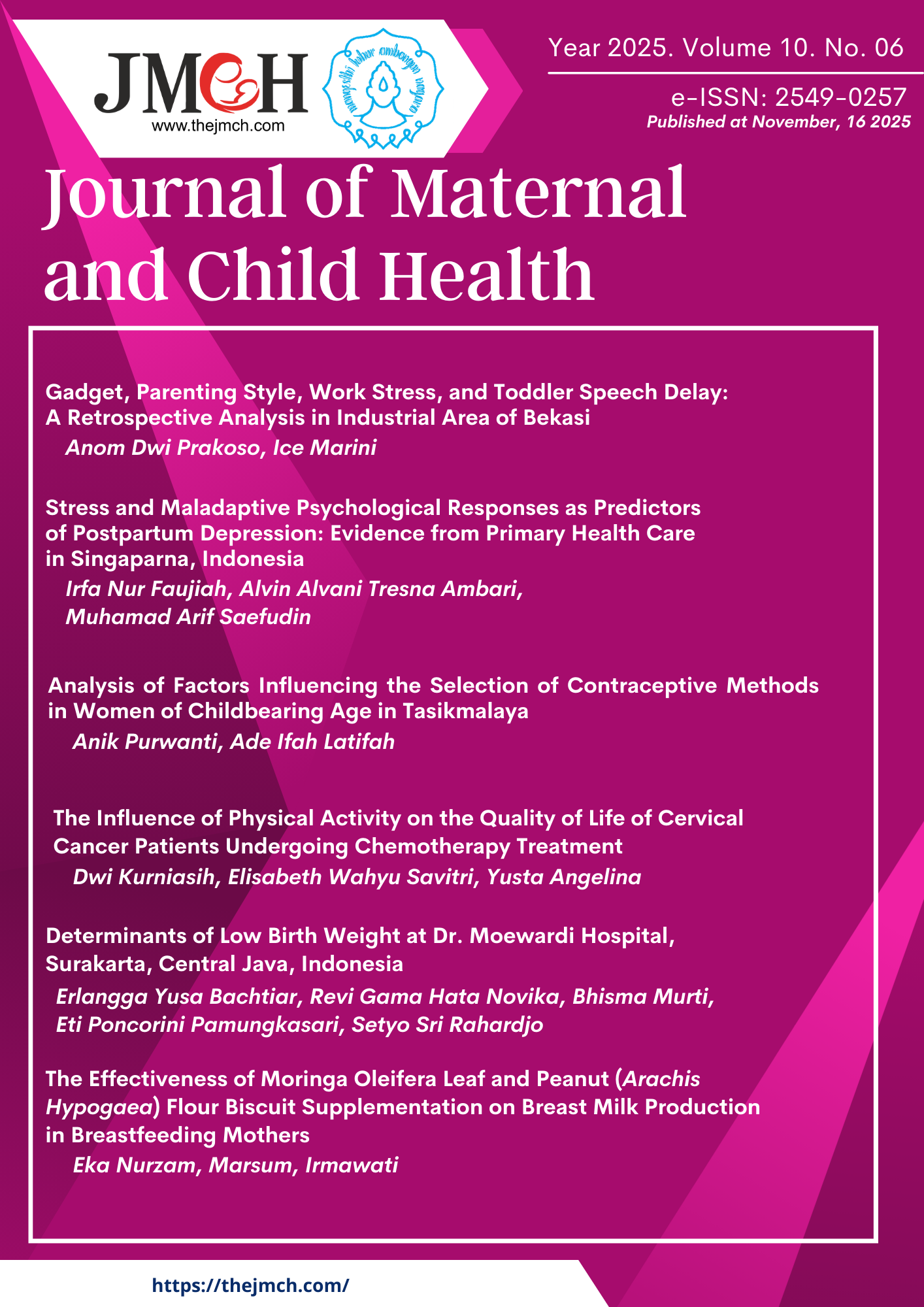 					View Vol. 10 No. 6 (2025)
				